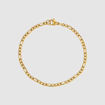 Figaro Bracelet (Gold) 3MM