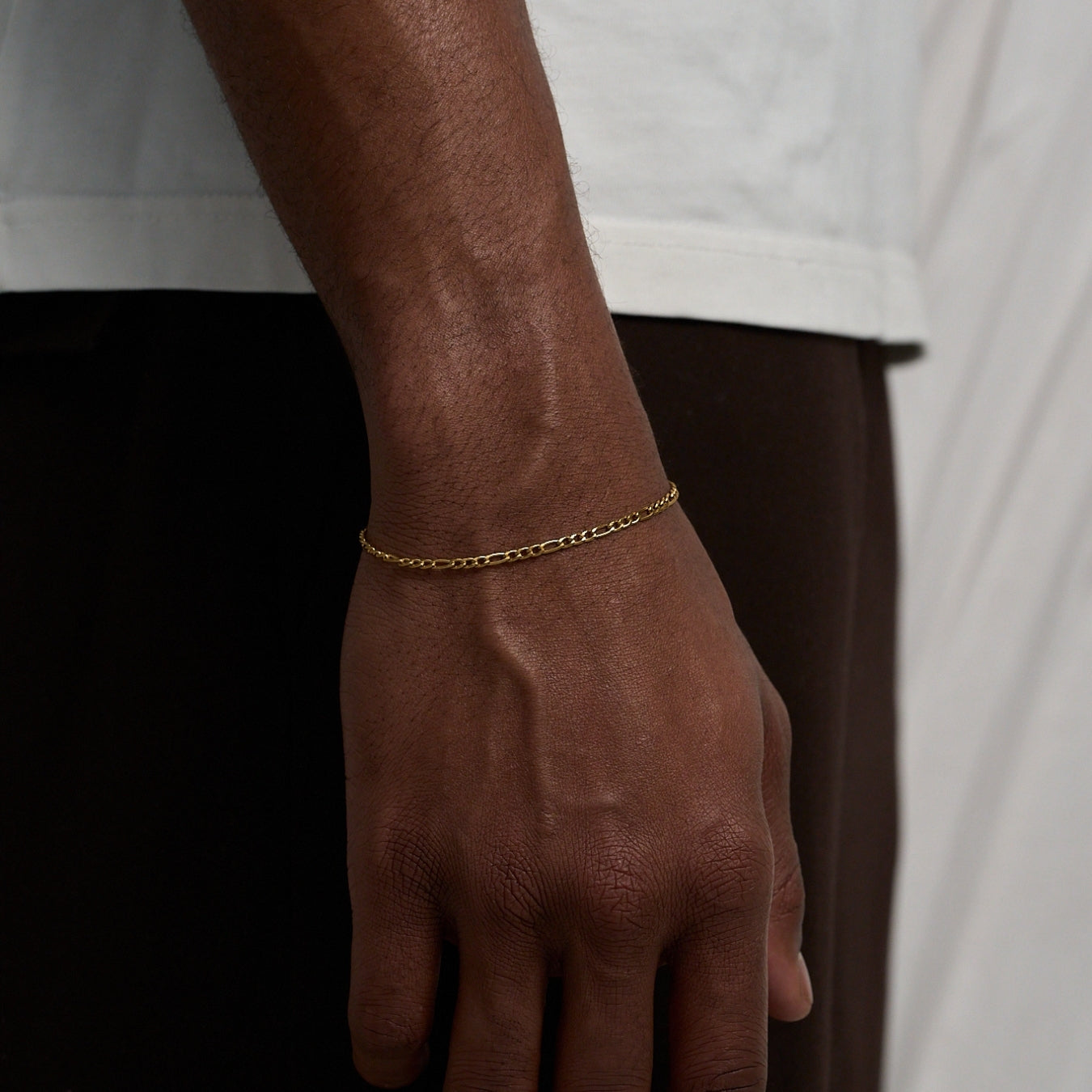 Figaro Bracelet (Gold) 3MM