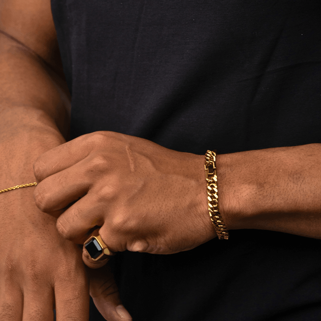 Cuban Bracelet (Gold) 8MM