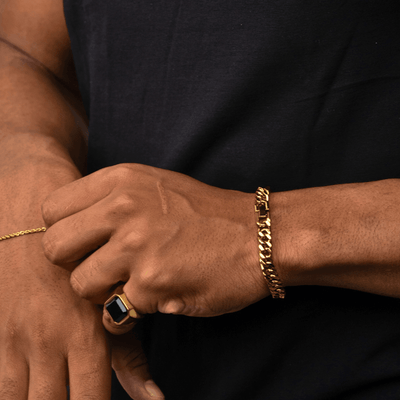 Cuban Bracelet (Gold) 8MM