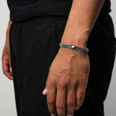 Cuban Bracelet (Silver) 8MM
