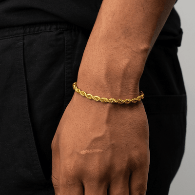 Rope Bracelet (Gold) 5MM