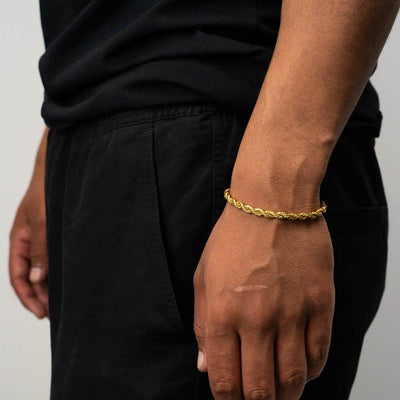 Rope Bracelet (Gold) 5MM